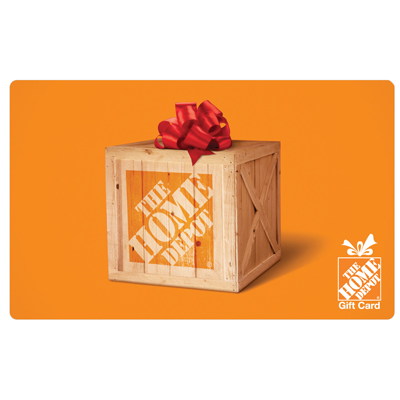 HOME DEPOT<sup>&reg;</sup> $25 Gift Card - Find everything you need for your home improvement projects.
