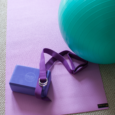 WAI LANA™ Total Yoga Kit - Enjoy the yoga experience at home with this kit.  Includes workout DVD, Yogi Mat™, yoga block, yoga strap, Eco Ball with foot pump for ball inflation and instructional posters.