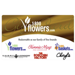 1-800-FLOWERS.COM<sup>®</sup> $25 Physical Gift Card