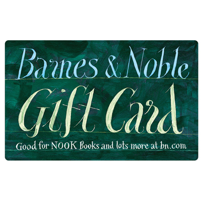 BARNES & NOBLE<sup>&reg;</sup> $25 Gift Card - Perfect for book lovers or anyone who likes games, music, stationery, and more!
