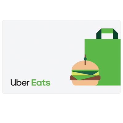 UBER EATS $25 Gift Card - Get the food you want, delivered fast and fresh.  Use the Uber Eats app to pick from many full menus from local restaurants.
